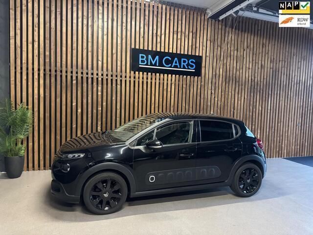Zwart Gebruikt 2017 Citroën C3 PureTech Hatchback | € 8.499 (Eerlijke prijs) - Afbeelding 1/4