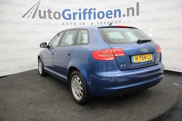 Occasion Audi A3 Sportback Attraction 159 PK (116 kW) 2008 Blauw (metallic) Hatchback