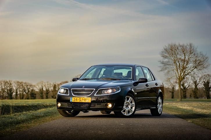 Zwart Gebruikt 2006 Saab 9-5 Vector Sedan | € 5.250 (Iets duurder) - Afbeelding 1/4