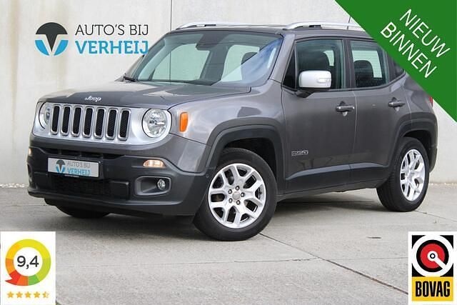 Grijs Gebruikt 2018 Jeep Renegade Limited SUV | € 15.950 (Eerlijke prijs) - Afbeelding 1/4