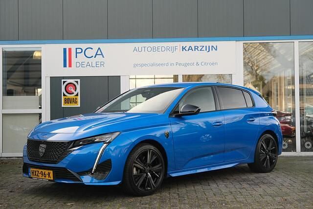 Blauw Occasion 2022 Peugeot 308 GT Hatchback | € 26.450 (Eerlijke prijs) - Afbeelding 1/4