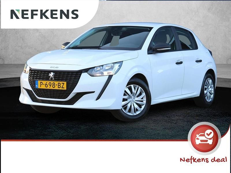 Wit Gebruikt 2022 Peugeot 208 Hatchback | € 13.680 (Goede deal) - Afbeelding 1/3