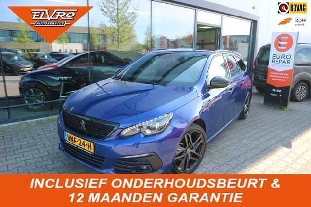 Blauw Gebruikt 2019 Peugeot 308 GT-line Stationwagen | € 16.450 (Duur) - Afbeelding 1/4
