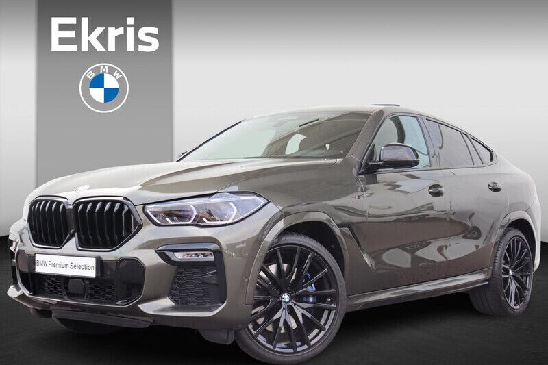 Groen Gebruikt 2023 BMW X6 M50 Executive SUV | € 101.900 - Afbeelding 1/4