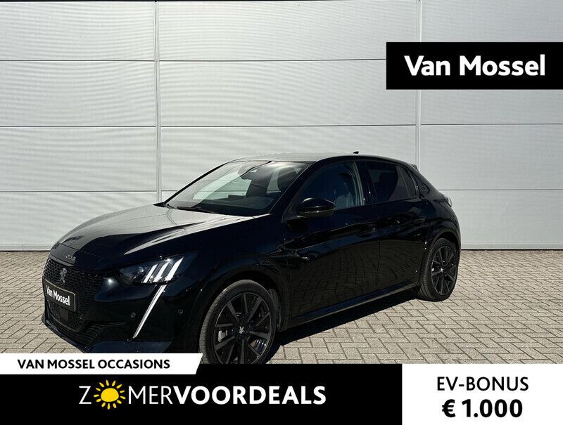 Zwart Gebruikt 2024 Peugeot e-208 GTi Hatchback | € 24.940 (Iets duurder) - Afbeelding 1/4