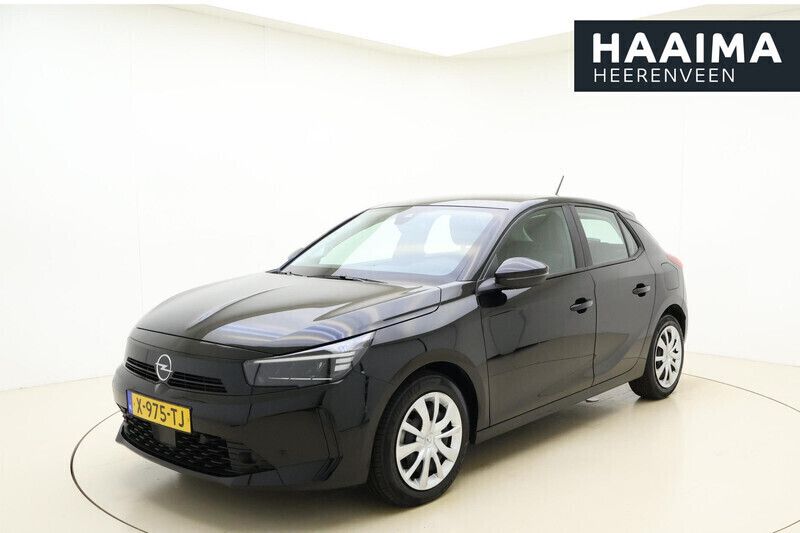 Zwart Gebruikt 2024 Opel Corsa Edition Hatchback | € 18.645 (Iets duurder) - Afbeelding 1/4
