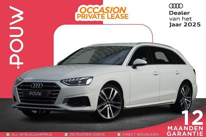 Wit Gebruikt 2021 Audi A4 Business Stationwagen | € 29.900 (Eerlijke prijs) - Afbeelding 1/4