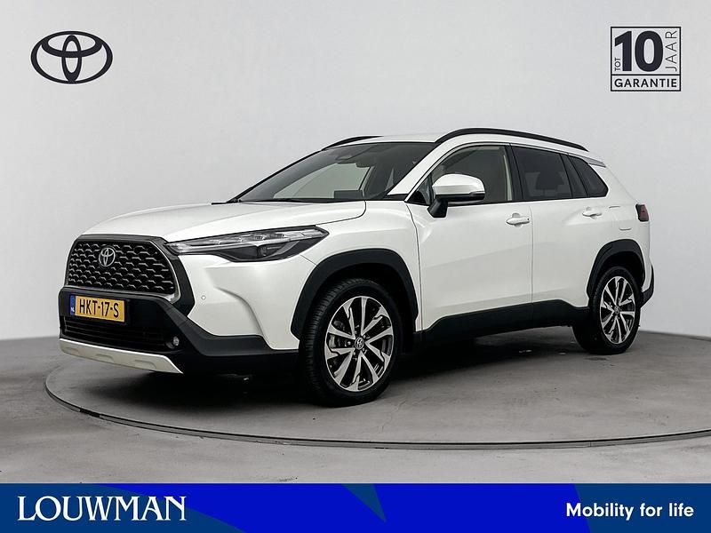 Pearl white (licht wit) Gebruikt 2024 Toyota Corolla Cross Limited SUV | € 39.995 (Iets duurder) - Afbeelding 1/3