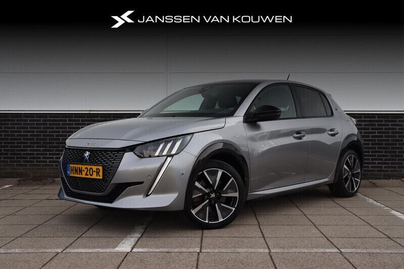 Grijs Gebruikt 2022 Peugeot e-208 GTi Hatchback | € 21.945 (Eerlijke prijs) - Afbeelding 1/4