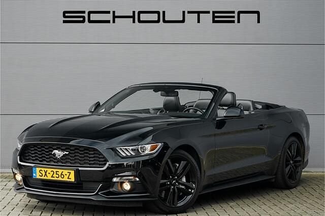 Zwart Gebruikt 2017 Ford Mustang Convertible Cabriolet | € 39.900 (Super prijs) - Afbeelding 1/3