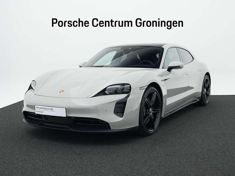 Grijs Gebruikt 2022 Porsche Taycan GTS Sport Turismo Sedan | € 79.900 - Afbeelding 1/4