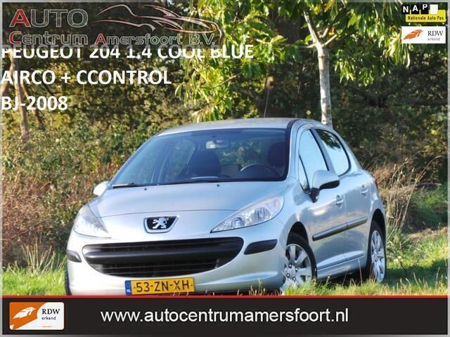 Grijs, metallic lak Gebruikt 2008 Peugeot 207 Hatchback | € 2.949 (Eerlijke prijs) - Afbeelding 1/4