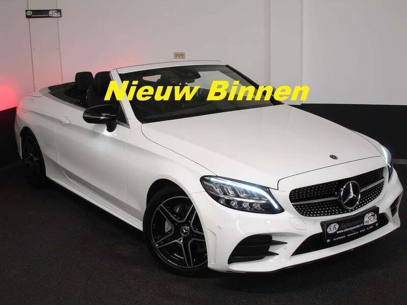 Wit Gebruikt 2018 Mercedes 200 AMG Cabriolet | € 39.450 (Eerlijke prijs) - Afbeelding 1/4