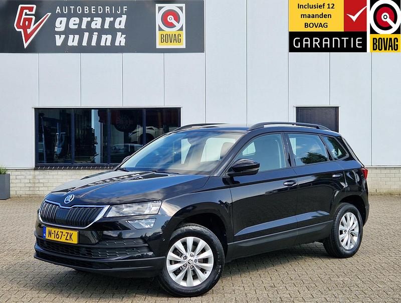 Zwart Gebruikt 2022 Skoda Karoq Business Line SUV | € 24.440 (Eerlijke prijs) - Afbeelding 1/4