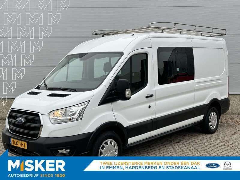 Wit Gebruikt 2021 Ford Transit Trend Van | € 25.900 (Duur) - Afbeelding 1/4