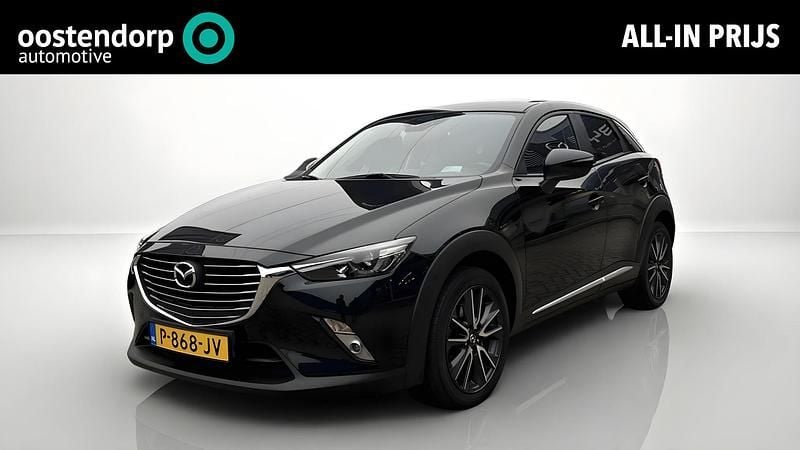 Zwart Occasion 2022 Mazda CX-3 SUV | € 16.940 (Super prijs) - Afbeelding 1/4