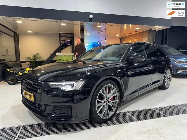 Zwart Gebruikt 2021 Audi A6 Competition Stationwagen | € 43.995 (Eerlijke prijs) - Afbeelding 1/4