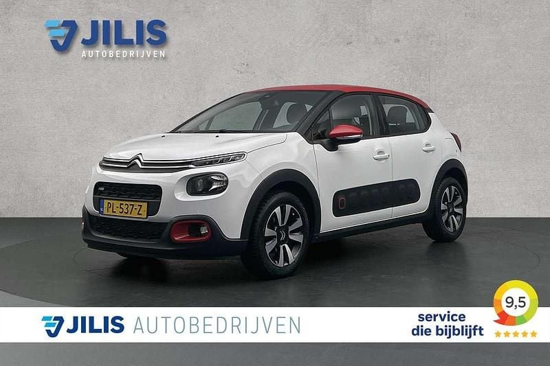 Wit Gebruikt 2017 Citroën C3 PureTech Hatchback | € 7.450 (Goede deal) - Afbeelding 1/3