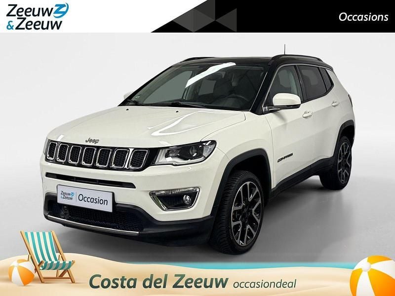Wit Gebruikt 2017 Jeep Compass Limited SUV | € 17.935 (Goede deal) - Afbeelding 1/4
