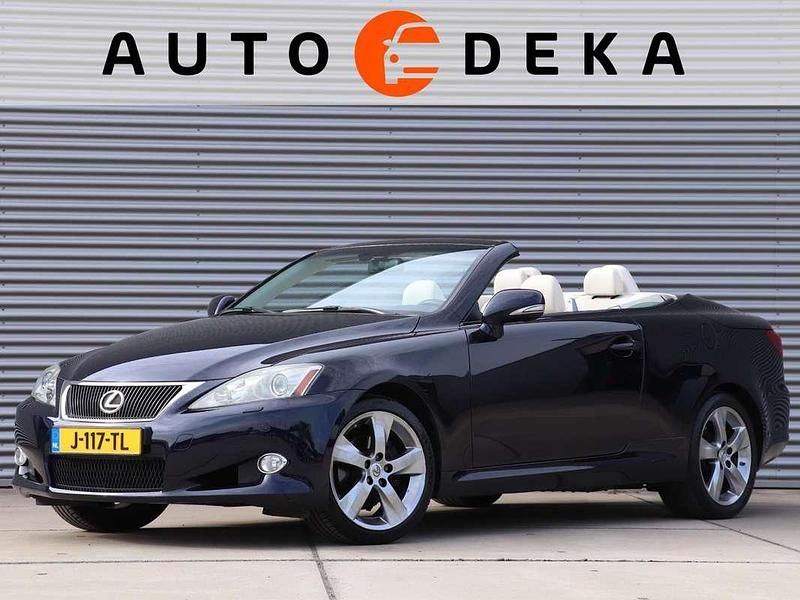 Blauw, metallic lak Gebruikt 2009 Lexus IS250 Executive Line Cabriolet | € 15.950 (Eerlijke prijs) - Afbeelding 1/4