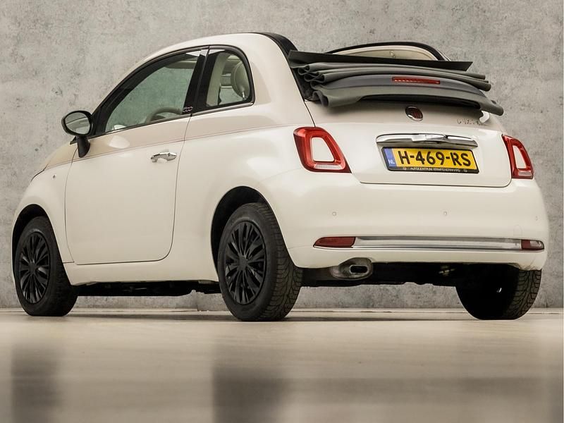 Occasion Fiat 500C Lounge 69 PK (50 kW) 2020 Wit Cabriolet