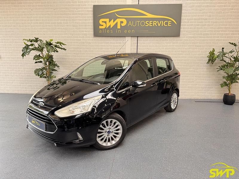 Zwart Gebruikt 2013 Ford B-MAX Titanium MPV | € 5.345 (Goede deal) - Afbeelding 1/4