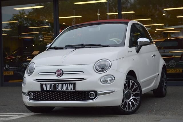 Wit Gebruikt 2021 Fiat 500C Dolcevita Cabriolet | € 14.900 (Eerlijke prijs) - Afbeelding 1/4