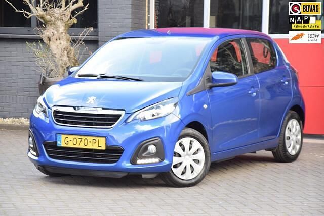 Blauw Gebruikt 2016 Peugeot 108 Active Hatchback | € 6.950 (Eerlijke prijs) - Afbeelding 1/2