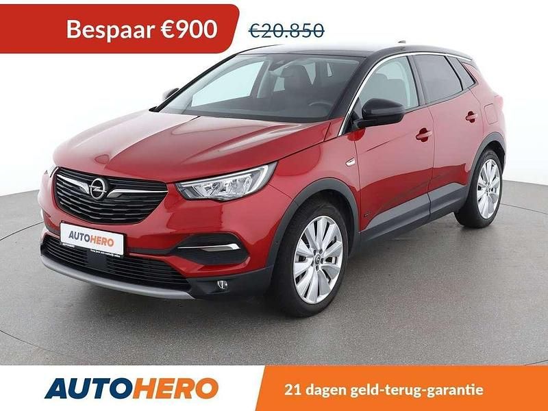 Rood Gebruikt 2020 Opel Grandland X Elite SUV | € 20.149 (Eerlijke prijs) - Afbeelding 1/3