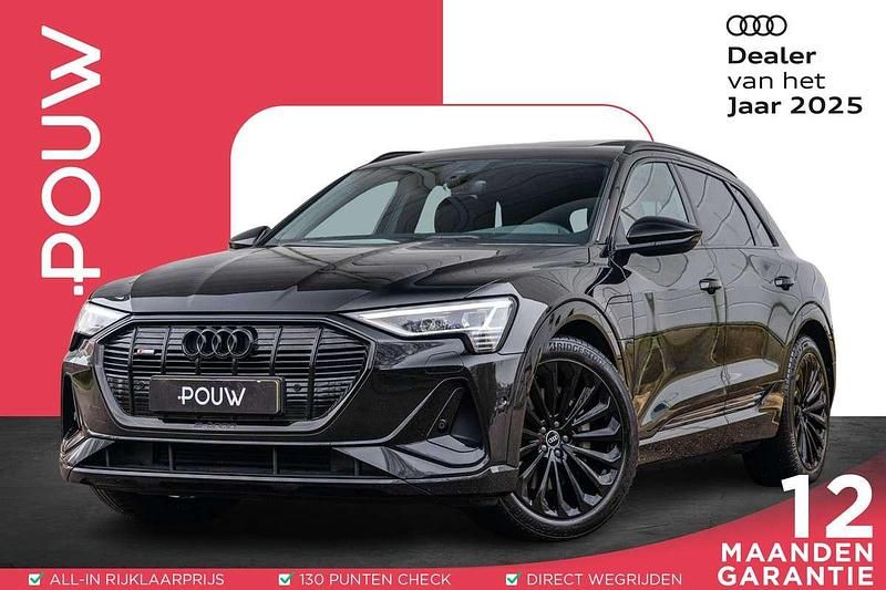 Zwart (metallic) Occasion 2020 Audi e-tron SUV | € 30.450 (Iets duurder) - Afbeelding 1/4