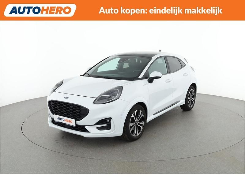 Wit Occasion 2020 Ford Puma ST-Line X SUV | € 15.449 (Goede deal) - Afbeelding 1/4
