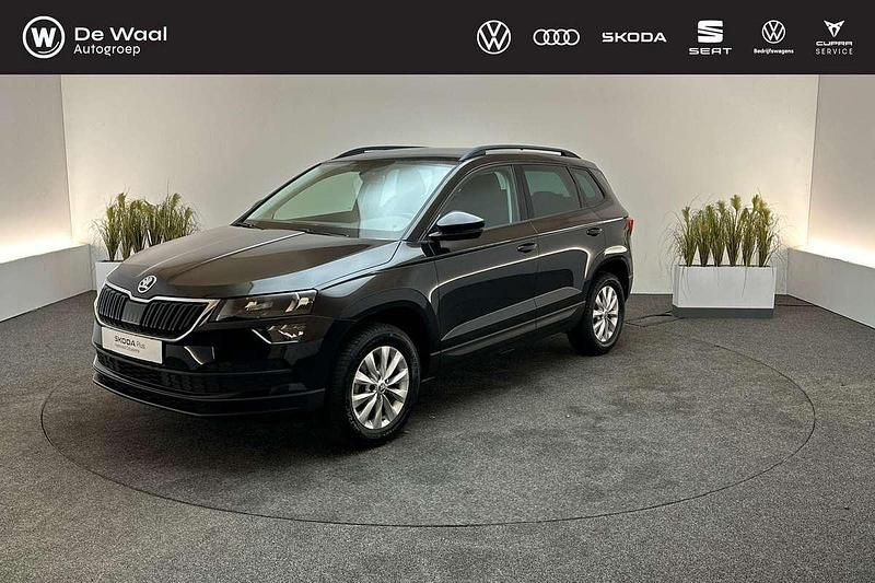 Black magic mica Gebruikt 2019 Skoda Karoq Business Line SUV | € 19.900 (Super prijs) - Afbeelding 1/3