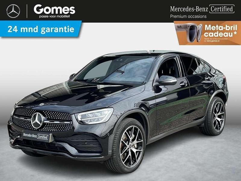 Zwart Gebruikt 2021 Mercedes GLC300e AMG Coupé | € 46.950 (Goede deal) - Afbeelding 1/4