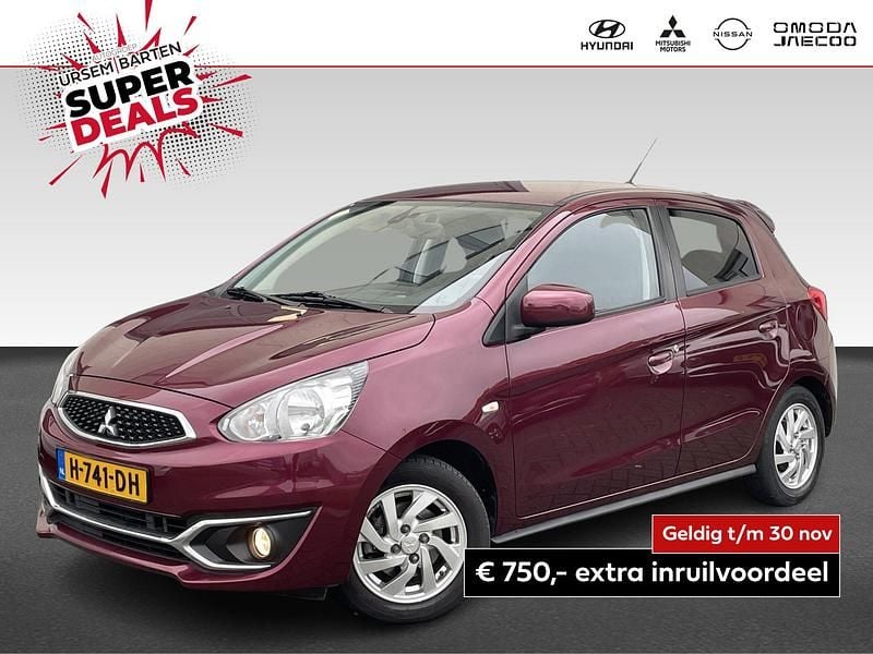 Rood Gebruikt 2020 Mitsubishi Space Star Active Hatchback | € 9.430 (Eerlijke prijs) - Afbeelding 1/4