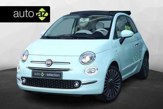 Occasion Fiat 500C Lounge 69 PK (50 kW) 2019 Groen Cabriolet
