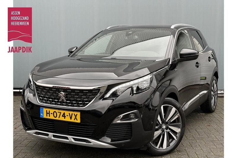 Zwart Occasion 2020 Peugeot 3008 GT-line SUV | € 16.899 (Eerlijke prijs) - Afbeelding 1/4