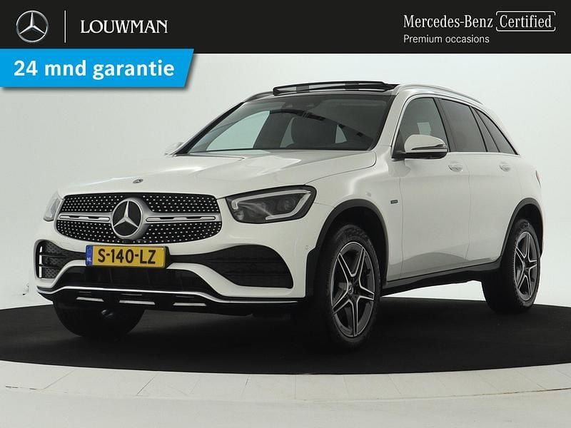 Wit Occasion 2021 Mercedes GLC300 Premium Plus SUV | € 45.950 (Iets duurder) - Afbeelding 1/3