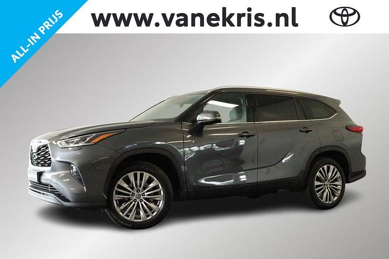 Grijs Gebruikt 2022 Toyota Highlander Executive SUV | € 57.944 (Eerlijke prijs) - Afbeelding 1/4