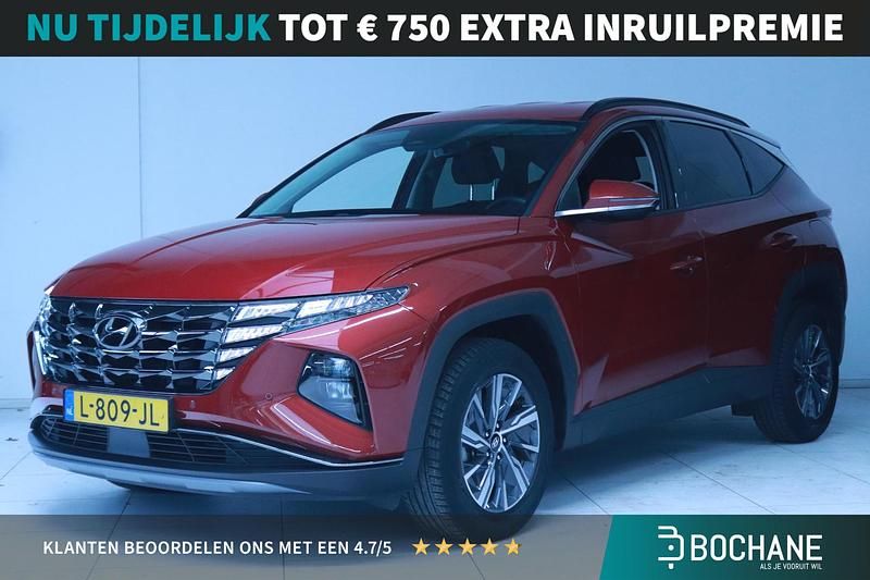Rood Gebruikt 2021 Hyundai Tucson Comfort SUV | € 29.495 (Eerlijke prijs) - Afbeelding 1/4