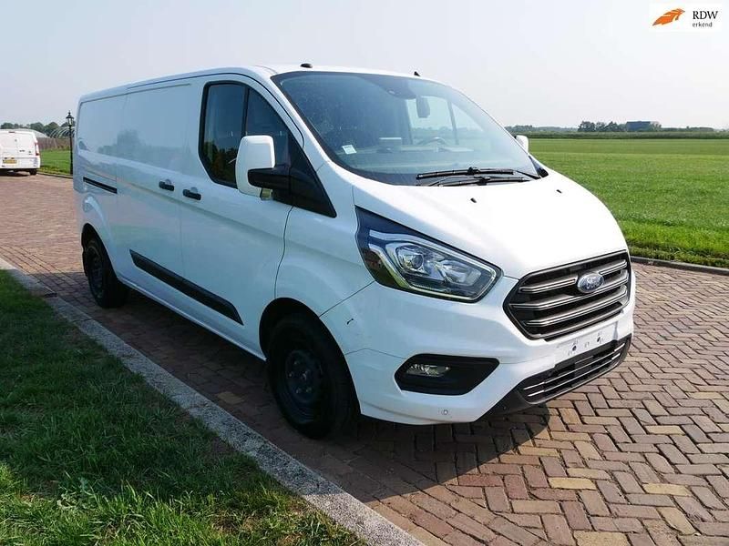 Wit Gebruikt 2019 Ford Transit Custom Van | € 8.999 - Afbeelding 1/3