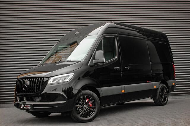 Zwart Nieuw 2024 Mercedes Sprinter Edition Van | € 58.745 - Afbeelding 1/4