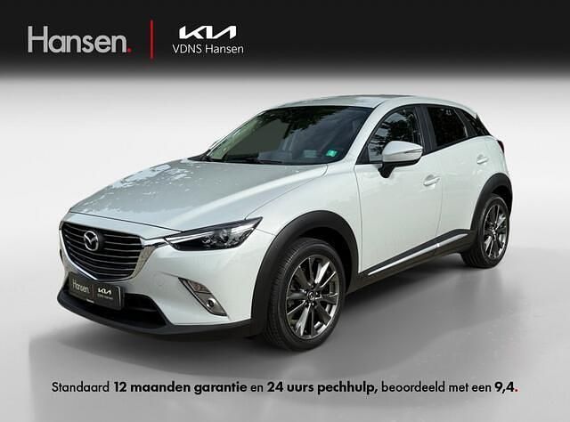 Wit Gebruikt 2018 Mazda CX-3 Luxury SUV | € 17.445 (Eerlijke prijs) - Afbeelding 1/4