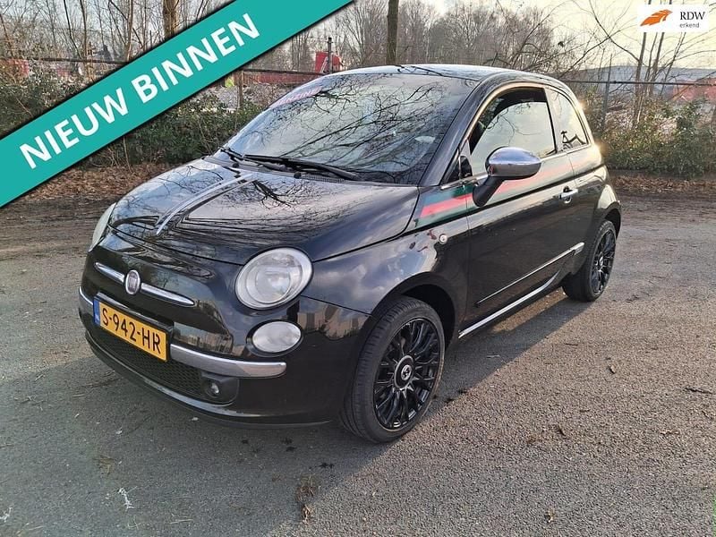 Zwart Occasion 2012 Fiat 500 Hatchback | € 4.999 (Super prijs) - Afbeelding 1/4
