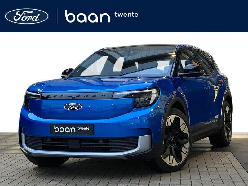 Blauw, metallic lak Nieuw 2024 Ford Explorer Extended Range SUV | € 49.450 (Eerlijke prijs) - Afbeelding 1/4