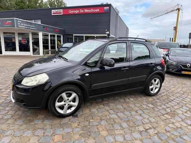 Zwart Gebruikt 2008 Suzuki SX4 Comfort MPV | € 3.250 (Eerlijke prijs) - Afbeelding 1/4