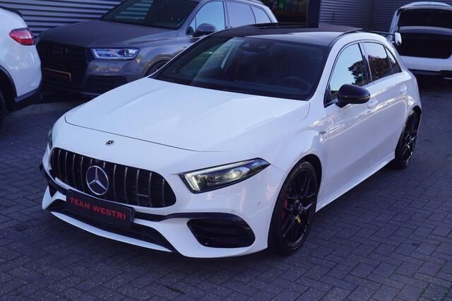 Wit Gebruikt 2021 Mercedes A45 AMG Premium Plus Hatchback | € 47.995 (Goede deal) - Afbeelding 1/4