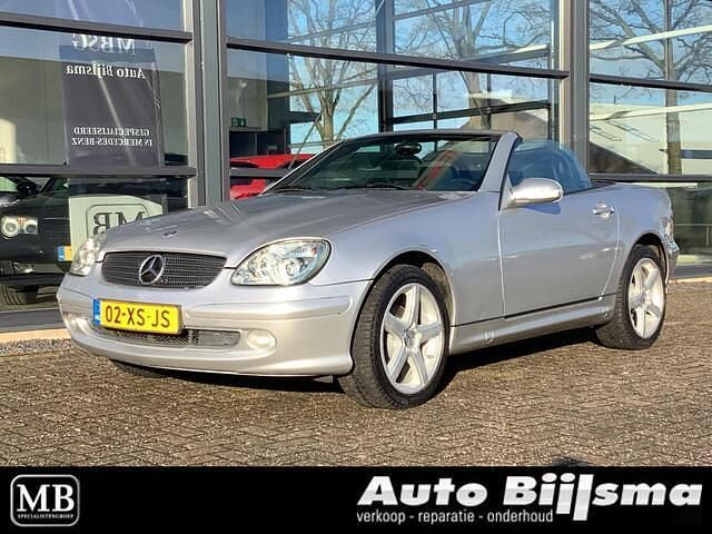 Grijs Occasion 2003 Mercedes SLK200 Cabriolet | € 4.499 (Super prijs) - Afbeelding 1/4