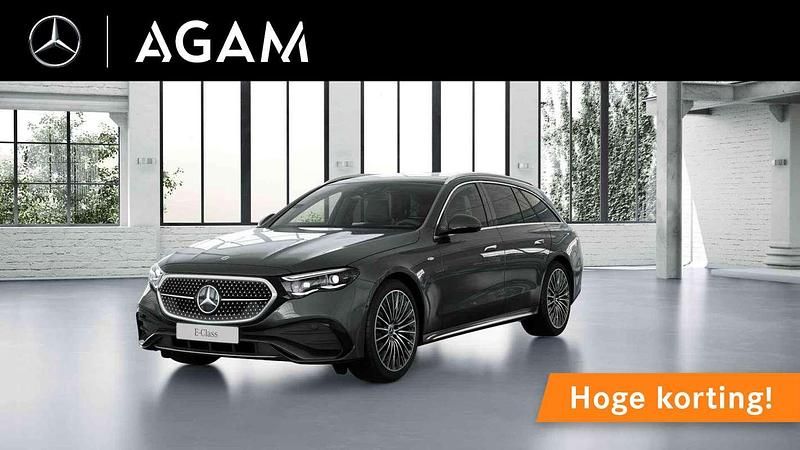 Grijs Nieuw 2025 Mercedes E300 Sport Edition Stationwagen | € 86.100 (Eerlijke prijs) - Afbeelding 1/3