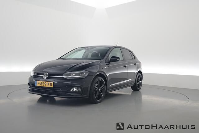 Zwart Gebruikt 2021 VW Polo R-line Hatchback | € 21.250 (Iets duurder) - Afbeelding 1/3