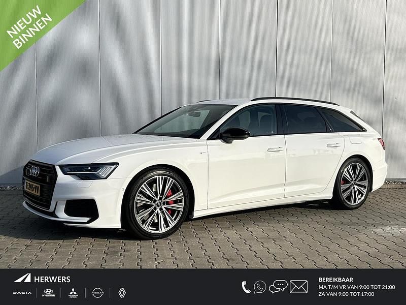 Wit Occasion 2021 Audi A6 Competition Stationwagen | € 35.935 (Super prijs) - Afbeelding 1/4